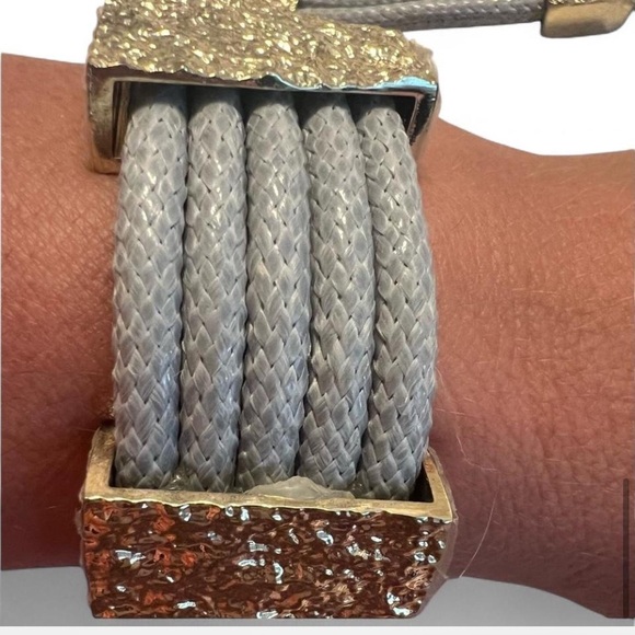 Avon Corded Necklace Bracelet Bundle Magnetic Closure Milano by Nanni NWT - Picture 5 of 5